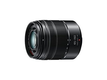 Panasonic Lumix G Vario 45-150mm f/4-5.6 ASPH. MEGA O.I.S. Lens Matte Black (H-FS45150AK) (Retail Packing)