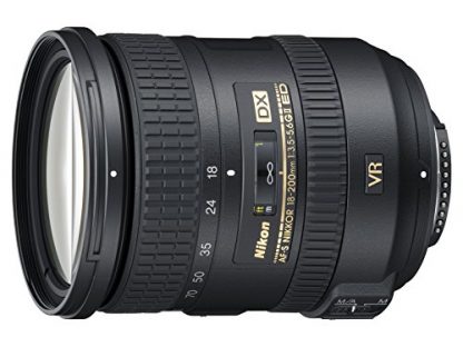 Nikon AF-S DX 18-200mmmm f/3.5 5.6G ED VR II Lens (Retail Packing)