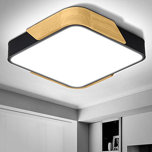 Dehobo Ceiling Lamp Led 24w Cold White, Flush Led Kitchen Ceiling Lights Uk