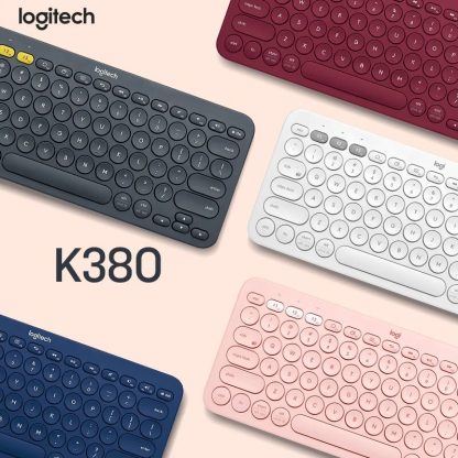 Logitech K380 Bluetooth Keyboard (Blue)