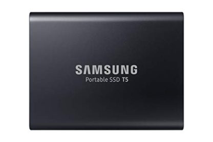 Samsung Portable SSD T5 (2TB, Black) (MU-PA2T0B)
