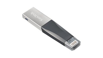 Sandisk iXpand Mini Flash Drive (32GB, Black, SDIX40N-032G-GN6NN)