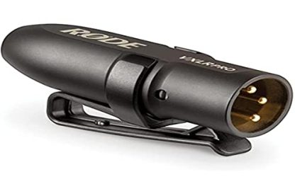 Rode VXLR Pro Transformer-Balanced 3.5mm TRS Female to XLR Male Adapter with Phantom-Power Converter