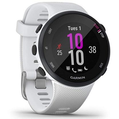 Garmin Forerunner 45S GPS Running Watch (White, Small, 010-02156-10, EU)