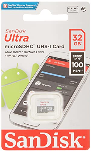 Sandisk microSD Ultra Class 10 (No Adapter) (32GB, SDSQUNR-032G-GN3MN)