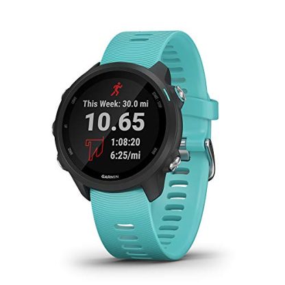 Garmin Garmin Forerunner 245 Music GPS Running Watch (Aqua, 010-02120-A2, SEA)