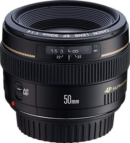 Canon EF 50mm f/1.4 USM Lens (Retail Packing)