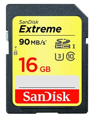 SanDisk Extreme SD UHS-I (16GB, SDSDXNE-016G-GNCIN)
