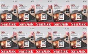 Sandisk Extreme A1 V30 UHS-I U3 microSDXC (64GB, Read 100MB/s, Write 60MB/s) (SDSQXAF-064G)