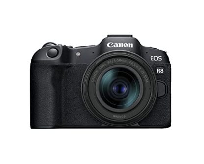 Canon EOS R8 with RF 24-50 F/4.5-6.3  IS STM Lens