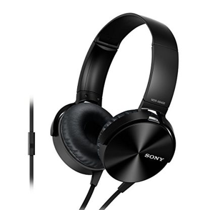 Sony MDR-XB450AP EXTRA BASS Headphones (Black)