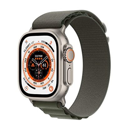 Apple Watch Ultra 2 49mm(GPS+Cellular) (MRFG3, Titanium Case with Indigo Alpine Loop - L)