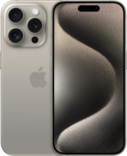 Apple iPhone 15 Pro Max (A3106, Nano and Esim) (256GB, Natural Titanium)