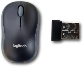 Logitech M185 Wireless Mouse (Grey) Mice, Trackballs, Touchpads