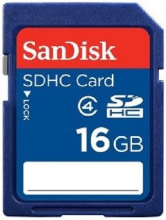 Sandisk SDHC Class 4 16GB Memory Card (SDSDB-016G-B35)