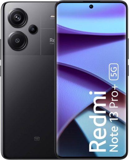 Redmi Note 13 Pro+ 5G (512GB+12GB, Midnight Black, Global Version) - No Charger