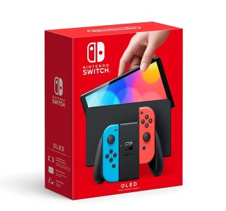 Nintendo Switch OLED Console (64GB, Neon)