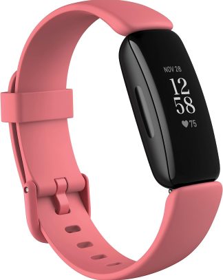 Fitbit Inspire 2 Fitness Tracker (Desert Rose) Smart Bracelet