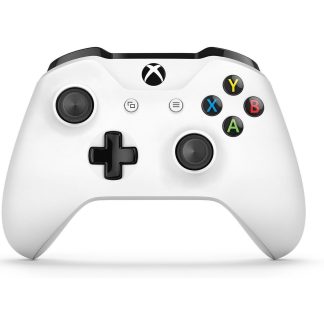 Microsoft Xbox Wireless Controller (White, QAS-00003) Video Game Controller