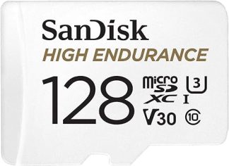 SanDisk High Endurance MicroSD Card (128GB, SDSQQNR-128G)