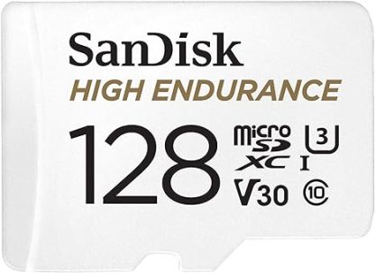 SanDisk High Endurance MicroSD Card (128GB, SDSQQNR-128G)