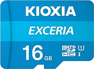 Kioxia Exceria MicroSD (16GB, LMEX1L016GG2)